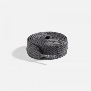 Dark Grey Straye 20 MM Laces UK | ZKSIX0246