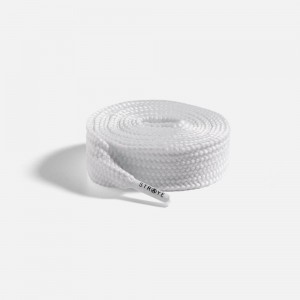 White Straye 20 MM Laces UK | ZNJFH9683