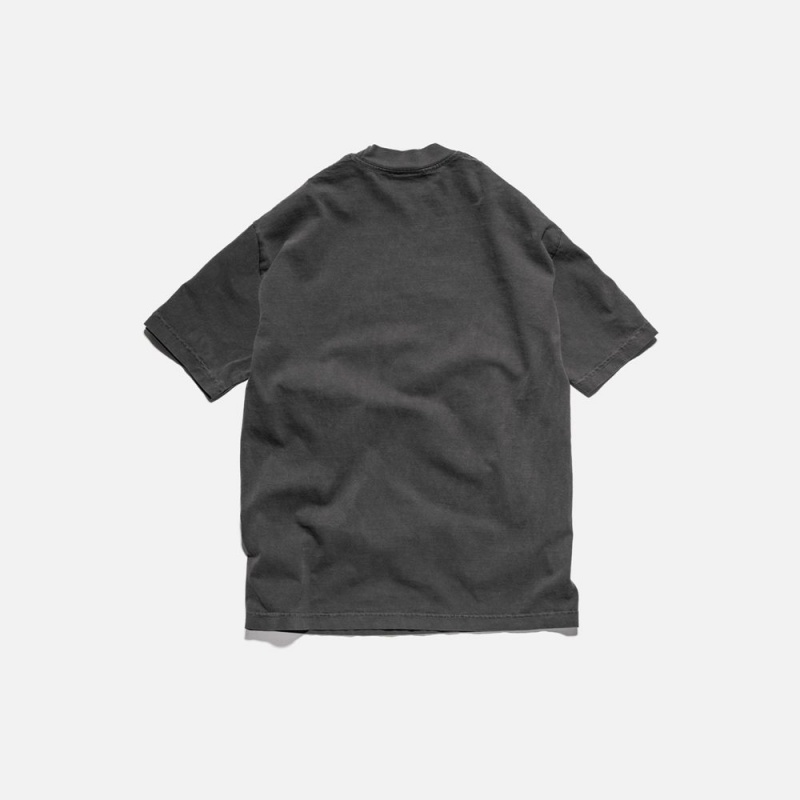 Black Straye Metal S/S Tee UK | BCRJH6213