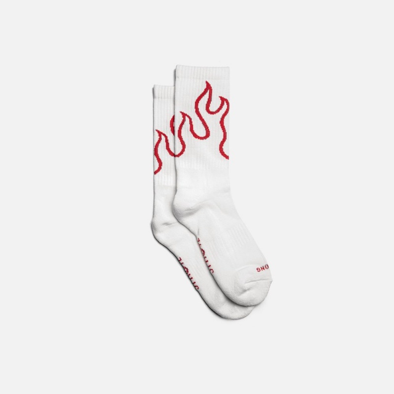 Red Straye Fuego Socks UK | CPIBN8714