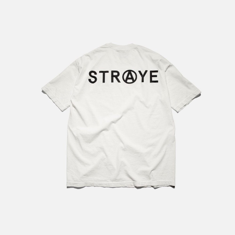 White Straye Blaze One S/S Tee UK | AEFIG6018